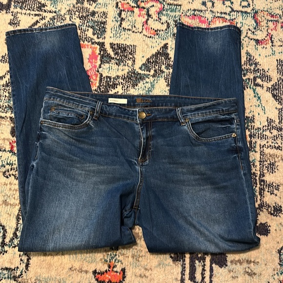 Kut from the Kloth Mid Rise Boyfriend Jeans Size 16 - Picture 4 of 7